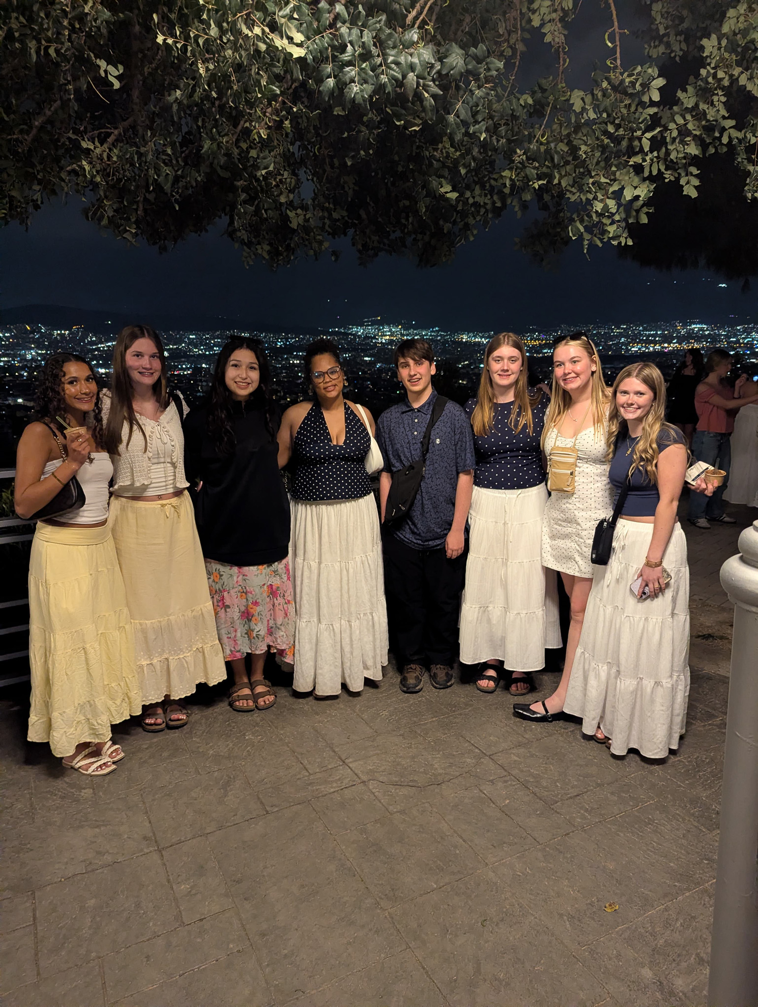 Greek dancing celebration.