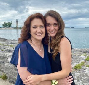 Crystal O'Connor and her daughter, Colleen.