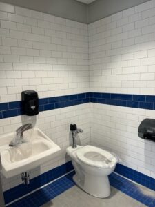 GES classroom bathroom