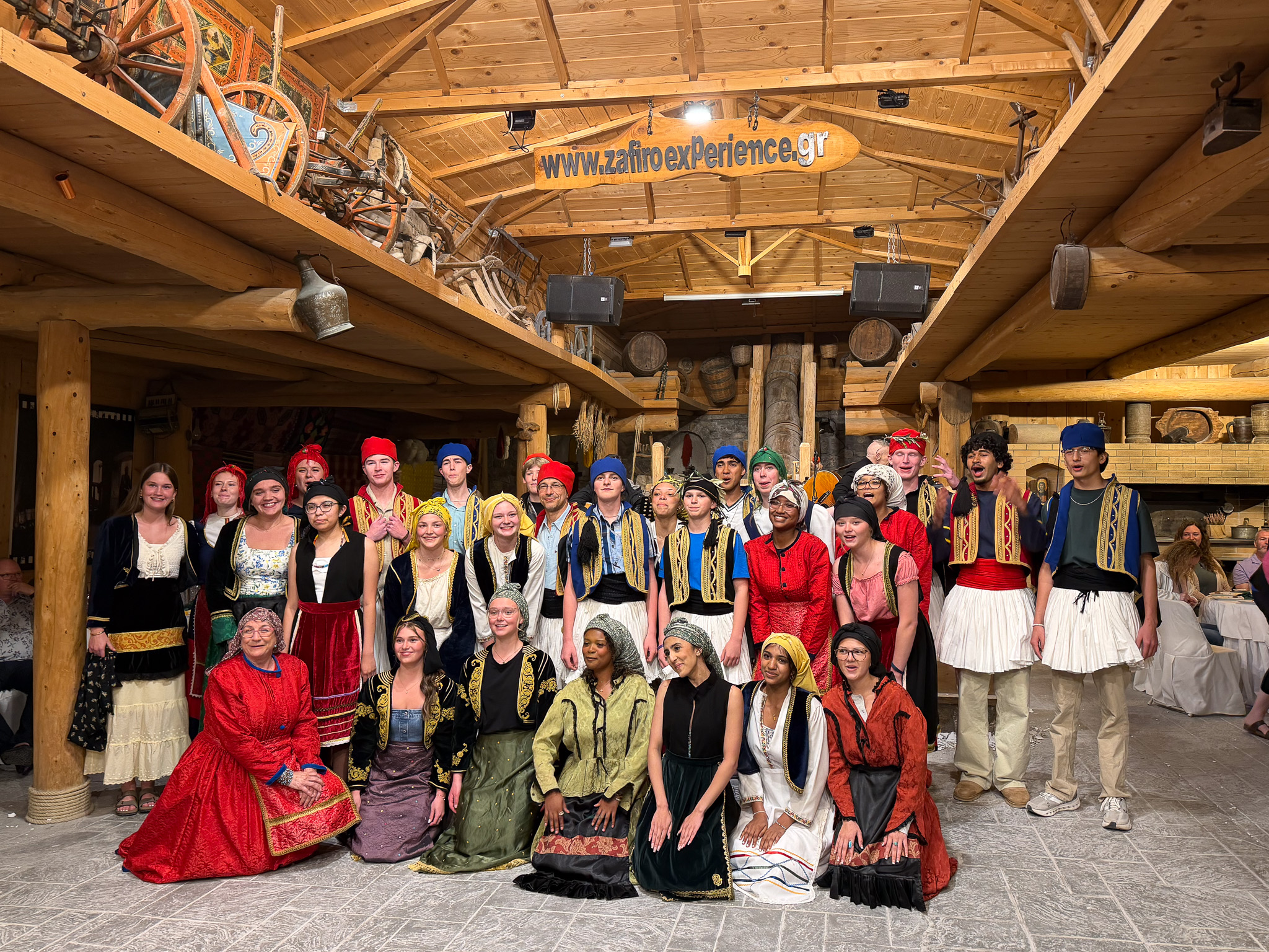 Greek festivities.