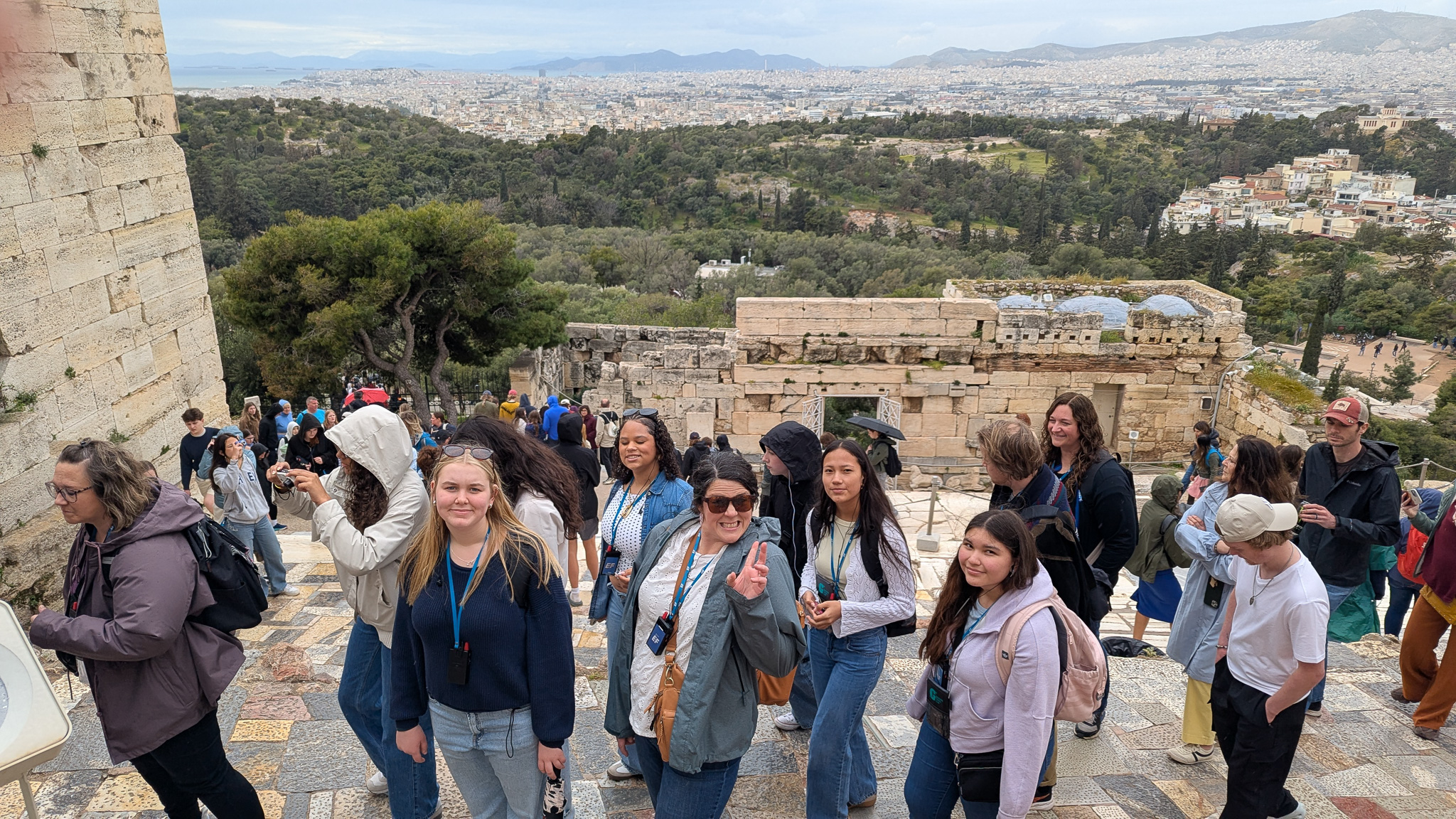 View across the ancient agora.