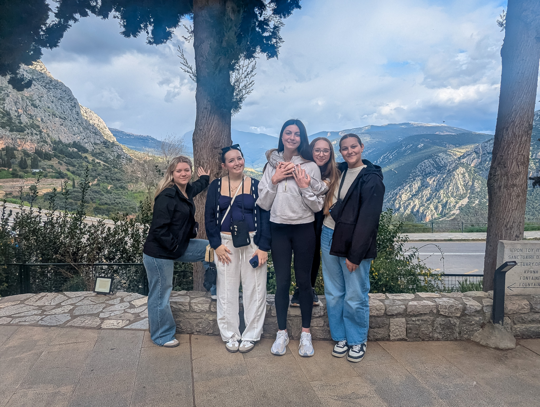 The Tholos of Delphi.
