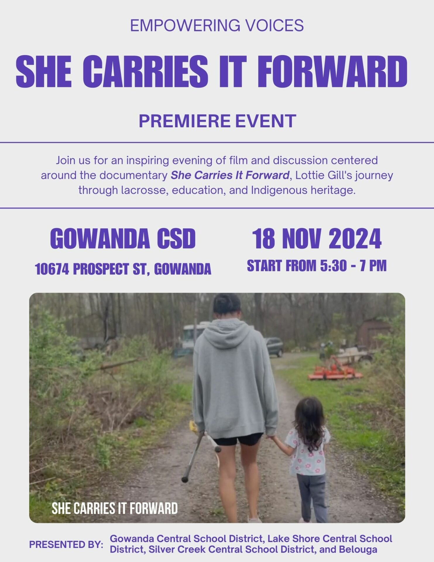 She Carried it Forward poster 