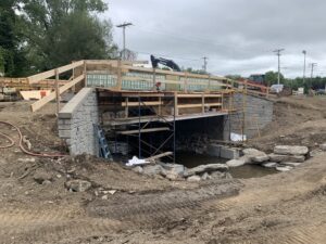 Work at the Panther Bridge site continues Sept. 11, 2020